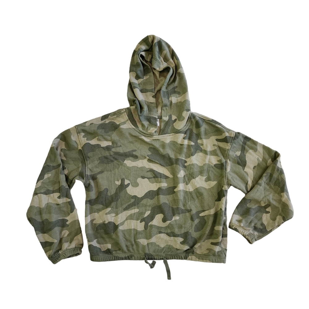 Girls Old Navy Camouflage hoodie size 8 medium